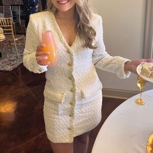 Endless Rose White Mini Dress